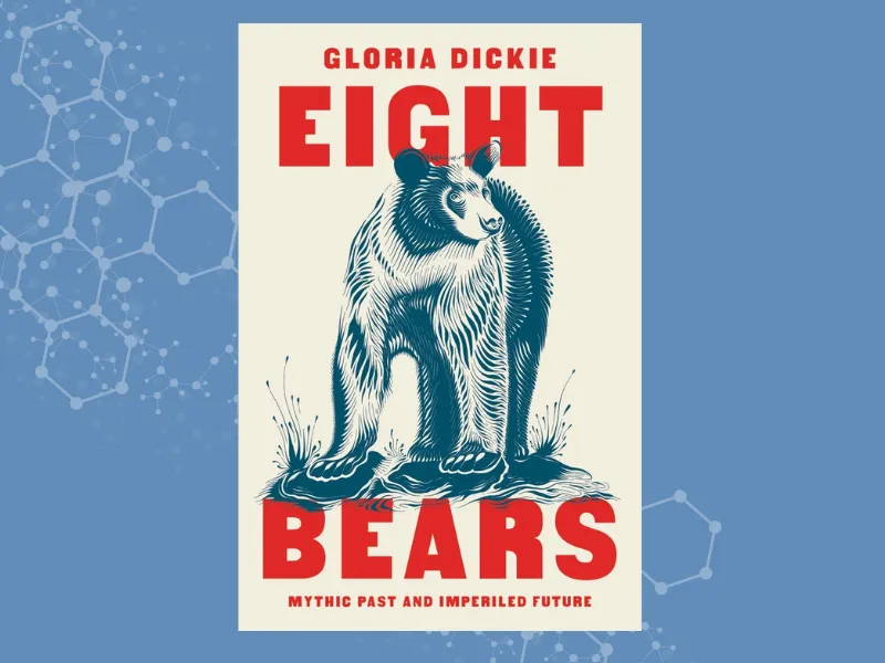 Eight Bears book cover, by Gloria Dickie